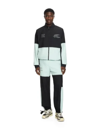 Pantaloni de trening largi cu manșete Marker