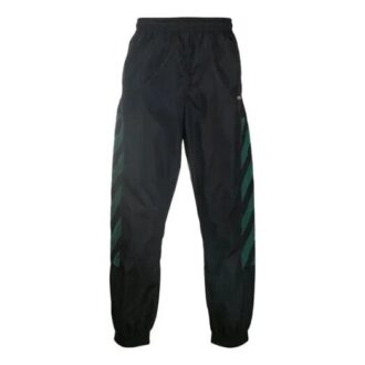 Pantaloni de trening pentru bărbați cu dungi diagonale