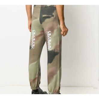 Pantaloni de trening pentru bărbați Fw20 cu imprimeu camuflaj