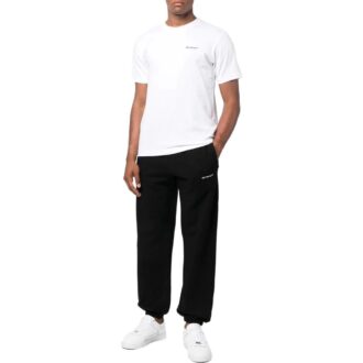 Pantaloni de trening Wave Diagonal Slim „Negru”