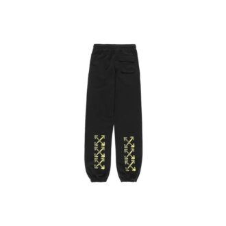Pantaloni din bumbac cu logo în stil streetwear 2018-19FW