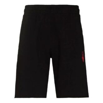 Pantaloni FW21 cu logo, Pantaloni Scurți sport, versiune standard, negru