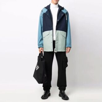 Pantaloni lungi cargo Off-White pentru bărbați FW21 cu logo alfabet, croială largă, negru