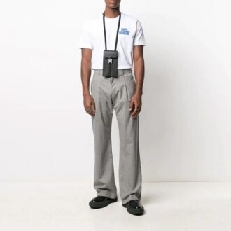 Pantaloni lungi gri Off-White pentru bărbați SS21