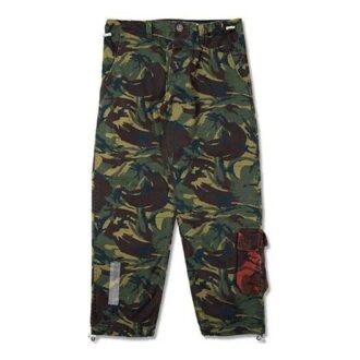 Pantaloni negri de camuflaj pentru bărbați Off-White 9 Cargo