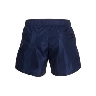 Pantaloni Off-White pentru bărbați SS21 cu logo, albastru marin