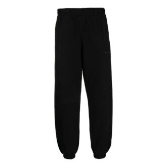 Pantaloni/pantaloni sport/pantaloni de jogging Off-White pentru bărbați SS22 cu imprimeu logo pe spate, negri