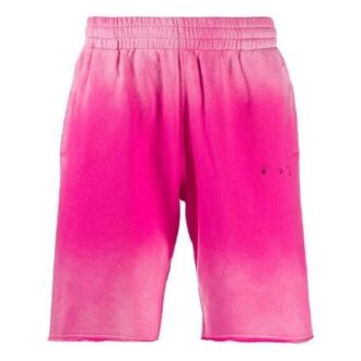 Pantaloni Scurți bărbați Off-White Tie Dye roz Pantaloni Scurți bărbați Off-White Tie Dye roz