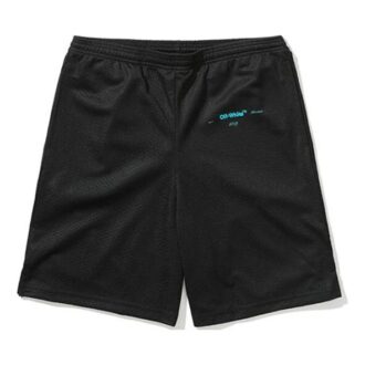 Pantaloni Scurți casual cu imprimeu săgeți, versiune neagră