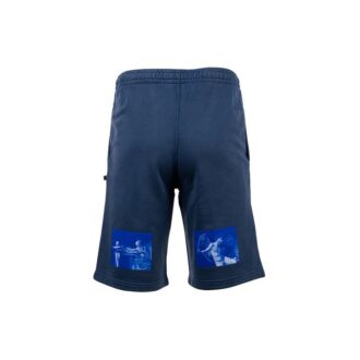 Pantaloni Scurți casual cu logo alfabet Versiune albastră
