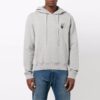 Pantaloni scurți casual Off-White pentru bărbați FW21 cu imprimeu Arrows și logo, cu șnur, croială largă, gri