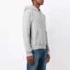 Pantaloni scurți casual Off-White pentru bărbați FW21 cu imprimeu Arrows și logo, cu șnur, croială largă, gri
