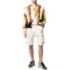 Pantaloni scurți casual pentru bărbați Off-White, de culoare albă