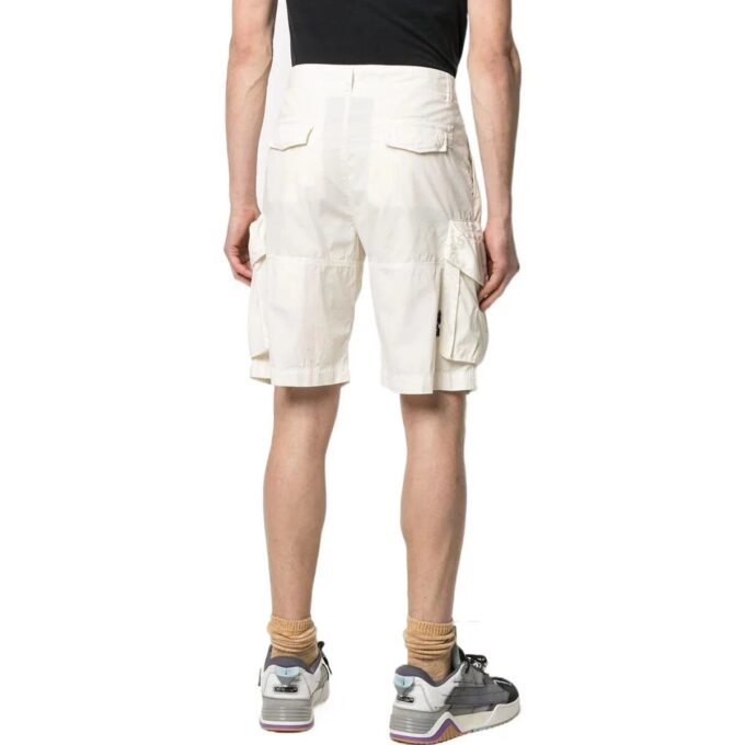 Pantaloni scurți casual pentru bărbați Off-White, de culoare albă