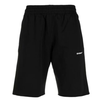 Pantaloni scurți cu dungi diagonale
