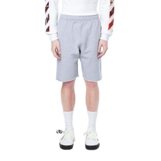 Pantaloni Scurți cu talie elastică și imprimeu SS21, gri Pantaloni Scurți cu talie elastică și imprimeu SS21, gri