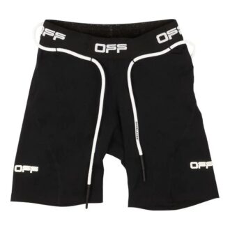 Pantaloni scurți de ciclism Off-White cu logo „Negru”