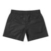 Pantaloni scurți de stradă din cauciuc cu logo Negru