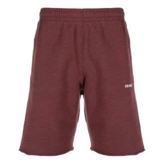 Pantaloni scurți de trening Diag Helvetica „Barolo”