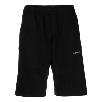 Pantaloni Scurți drepți cu logo Micro Mark SS22, versiune standard, negru Pantaloni Scurți drepți cu logo Micro Mark SS22, versiune standard, negru