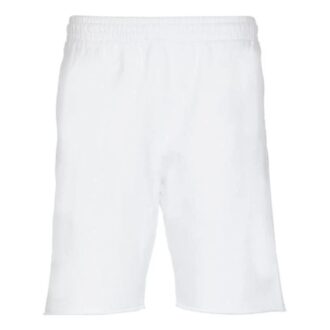 Pantaloni Scurți Off-White pentru bărbați SS22, culoare solidă, versiune albă Pantaloni Scurți Off-White pentru bărbați SS22, culoare solidă, versiune albă