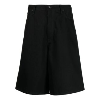 Pantaloni Scurți până la genunchi cu imprimeu logo „Negru” Pantaloni Scurți până la genunchi cu imprimeu logo „Negru”