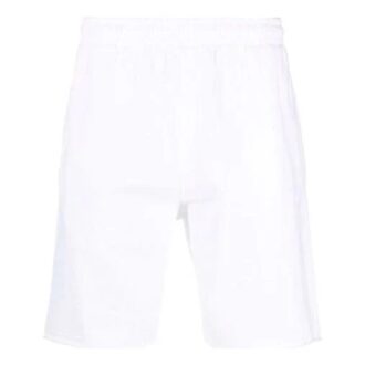 Pantaloni Scurți Sport FW21 cu logo, lungime până la genunchi, versiune albă Pantaloni Scurți Sport FW21 cu logo, lungime până la genunchi, versiune albă