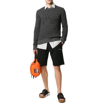 Pantaloni Scurți sport pentru bărbați FW20 Chainsaw worker, negru Pantaloni Scurți sport pentru bărbați FW20 Chainsaw worker, negru
