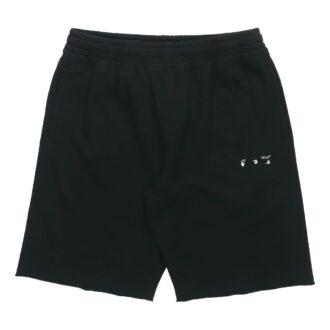 Pantaloni Scurți sport pentru bărbați SS21 cu logo Arrows, negri Pantaloni Scurți sport pentru bărbați SS21 cu logo Arrows, negri