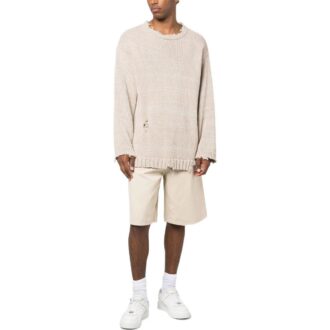 Pantaloni Scurți utilitari Wave Off Canvas „Beige”