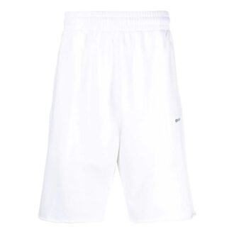 Pantaloni Scurți Wave Out Diag Mesh „Alb”