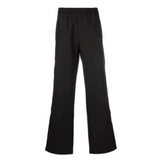 Pantaloni sport drepți pentru bărbați Off-White SS22 cu imprimeu logo/Pantaloni/Joggers Croială lejeră Negru