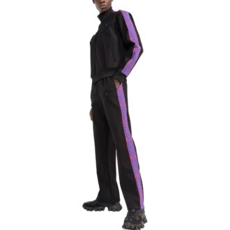 Pantaloni sport drepți pentru bărbați Off-White SS22 cu imprimeu logo/Pantaloni/Joggers Croială lejeră Negru