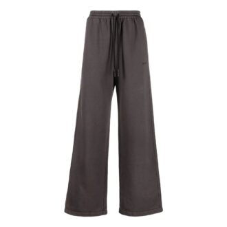 Pantaloni sport/pantaloni/joggers drepți, largi, cu imprimeu cu dungi, de culoare solidă, pentru bărbați, Off-White, gri Pantaloni sport/pantaloni/joggers drepți, largi, cu imprimeu cu dungi, de culoare solidă, pentru bărbați, Off-White, gri