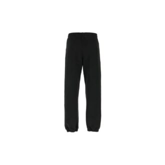 Pantaloni sport/pantaloni/joggers drepți negri pentru bărbați Off-White
