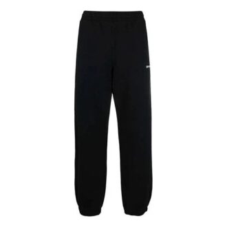 Pantaloni sport/pantaloni/joggers Off-White pentru bărbați FW21 cu imprimeu Caravaggio, negru Pantaloni sport/pantaloni/joggers Off-White pentru bărbați FW21 cu imprimeu Caravaggio, negru
