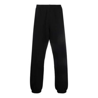 Pantaloni sport/pantaloni/pantaloni de jogging Off-White pentru bărbați FW21 cu imprimeu logo Arrows, negru Pantaloni sport/pantaloni/pantaloni de jogging Off-White pentru bărbați FW21 cu imprimeu logo Arrows, negru