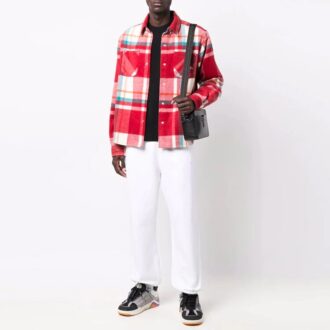 Pantaloni sport/pantaloni/pantaloni de jogging Off-White pentru bărbați FW21 cu logo, albi Pantaloni sport/pantaloni/pantaloni de jogging Off-White pentru bărbați FW21 cu logo, albi