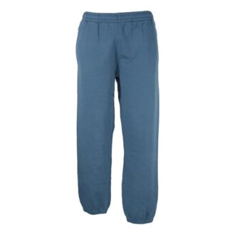 Pantaloni sport/pantaloni/pantaloni de jogging Off-White pentru bărbați SS22, culoare solidă, talie elastică, albastru
