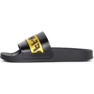Papuci „Black Yellow”