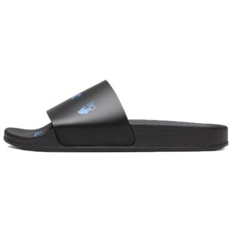 Papuci casual de modă cu imprimeu logo „Negru-Albastru”