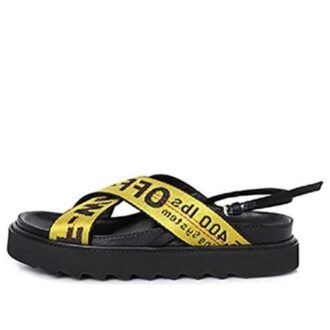 Papuci galbeni Off-White