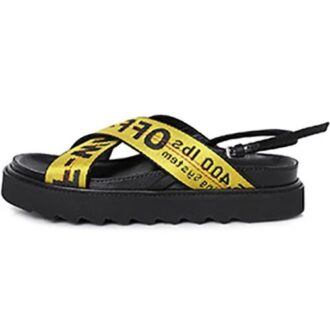 Papuci galbeni Off-White