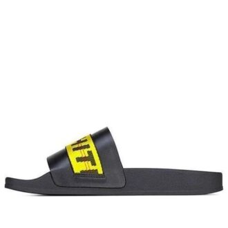 Papuci industriali „Black Yellow” S/S 2019