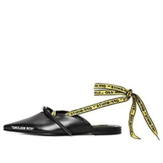 Papuci negri Off-White