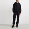 Pulover bărbătesc Off-White SS22 cu logo, croială largă, negru