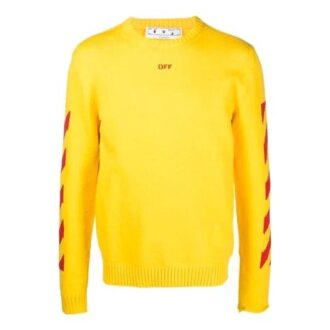 Pulover bărbătesc SS21, croială slim, galben