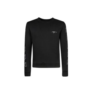 Pulover C O Virgil Abloh 3D Diag Lines „Negru Alb”