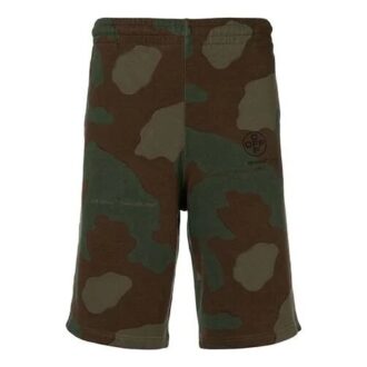Pulover camuflaj pentru bărbați cu logo camuflaj