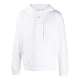 Pulover cu glugă FW20 Stencil Arrows pentru bărbați, alb Pulover cu glugă FW20 Stencil Arrows pentru bărbați, alb